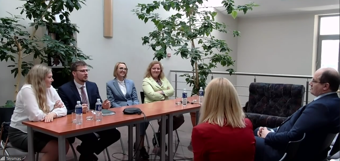 Apylinkių teismų teisėjų sąjungos valdyba lankėsi Kauno apylinkės teisme