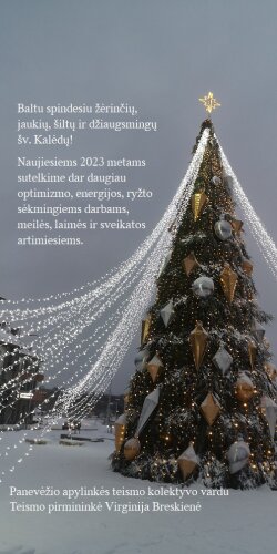 Sveikiname su artėjančiomis šventėmis