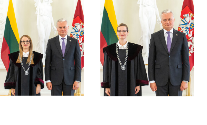 Panevėžio rūmuose – 2 naujos teisėjos