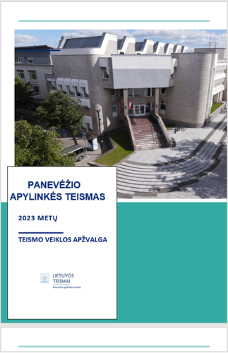 Per metus 33 Panevėžio apylinkės teismo teisėjai išnagrinėjo beveik 12,5 tūkst. bylų