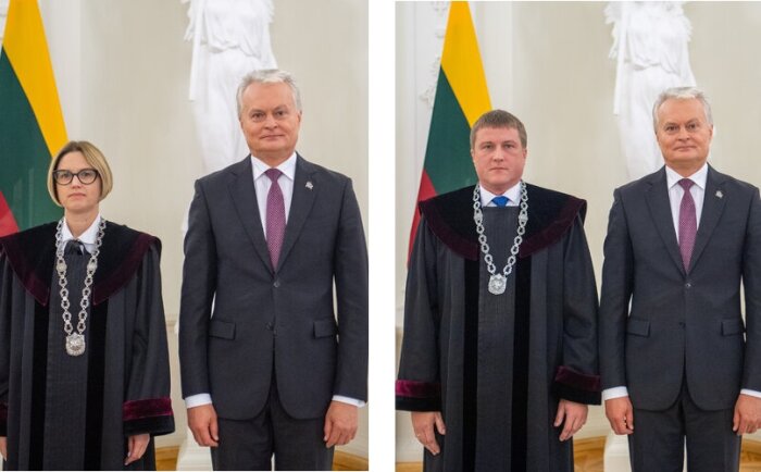 Nauji teisėjai Panevėžio apylinkės teisme