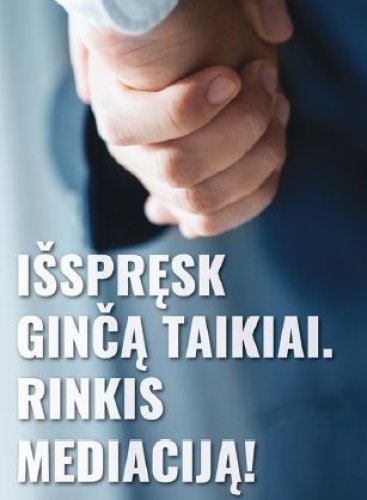 Apie teisminę mediaciją ir teismo mediatorius