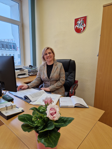 Panevėžio apylinkės teismo pirmininko pavaduotoja – Šarūnė Butkuvienė